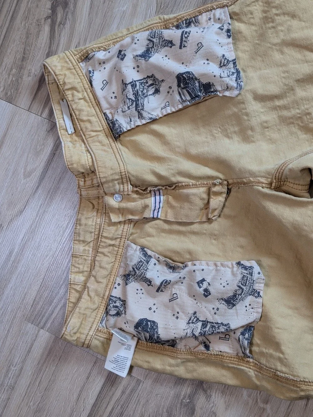 Pilcro & The Letterpress Anthropologie - Yellow Carpenter Pants